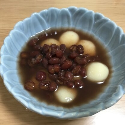 白玉で作ってみました！子どもと一緒に楽しく作れ味も美味しかったです♪